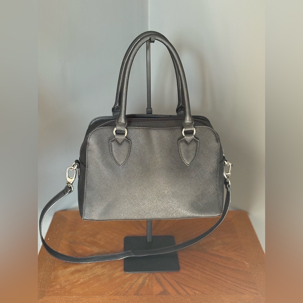 Tignanello Black Satchel Bag - Picture 4 of 6